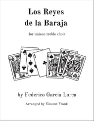 Los Reyes de la Baraja Unison choral sheet music cover Thumbnail